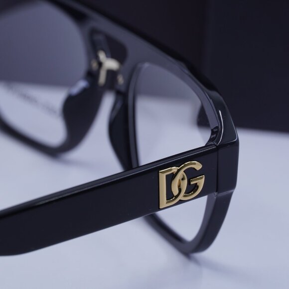 Dolce & Gabbana DG3415 501/55 Square Eyeglasses - Black 55mm - Picture 5 of 10